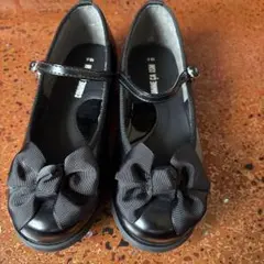 COMME CA ISM 黒 フォーマルシューズ　18センチ