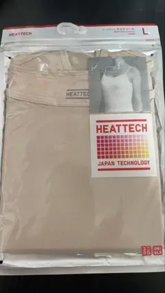 【新品】UNIQLO ヒートテックキャミソール　ベージュ　Lサイズ