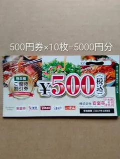 2026年最新】安楽亭株主優待の人気アイテム - メルカリ