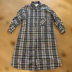MELROSE Claire はまじコラボ チェック シャツワンピース 浜島直子のサムネイル