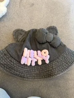 HELLO KITTY バケットハット 猫耳付き