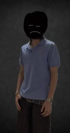 00s Polo Ralph Lauren y2k ポロシャツ ライトブルー