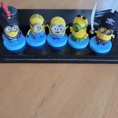 ミニオン フィギュア　チョコエッグ 5体セット