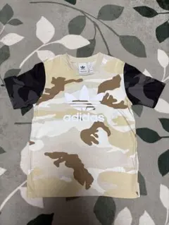 adidas カモフラージュ Tシャツ