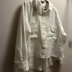 No.288CITY TOKYO シアービックポケットシャツ　サイズフリー