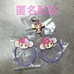 【ミンキー3個】ナルミヤキャラクターズTwinkleゴム、めじるしアクセサリー