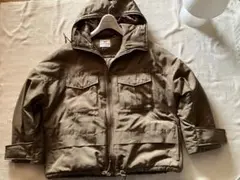 ホワイトマウンテニアリンク×ユニクロ　ハイブリッドダウンジャケットM ブラウン