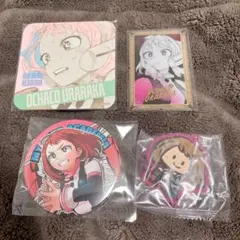 ヒロアカ　麗日お茶子　オープンスクール　原画展　アトコ　缶バッジ