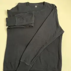 UNIQLO 紺　クルーネック トレーナー M 紺色