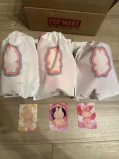 ポップマート ラブブ エナジー3点セット　ラブ　ロイヤリティ　ハピネス