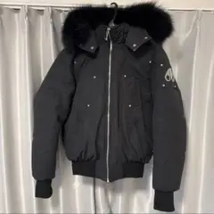 MOOSE KNUCKLES ブラックダウンジャケット【Sサイズ】