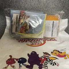 マクドナルド2026福袋 グッズ３点セット　ブルー