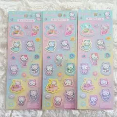 ハローキティ オーロラシール 3パックセット