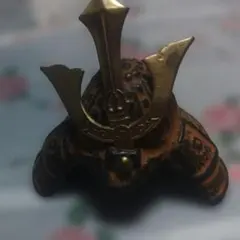 兜 置物 ミニチュア 鋳物