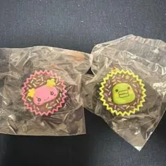 たまごっち　平成女児チョコ　くちぱっち　ふらわっち　2個セット