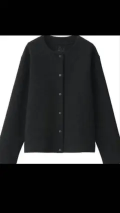 試着のみ　無印スウェットカーディガン(M)