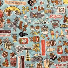トムとジェリー　キルティング　はぎれ　生地幅✖️50cm