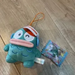 サンリオ　ハンギョドン　マスコットキーホルダー　グミチュアチャーム