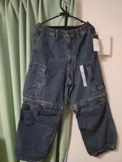 【新品】デニムコンバーチブルワイドカーゴパンツ UNDERCOVER　Mサイズ