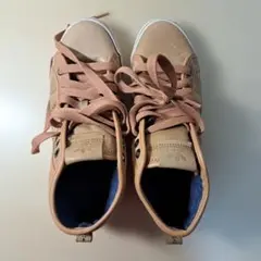 adidas Nizza ベージュ ハイカットスニーカー 26cm