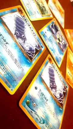 旧裏】ポケカ 6枚セット オムナイト、わるいオムナイト、わるい