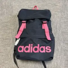 adidas アディダス　リュック　バックパック　大容量　ブラック　黒×ピンク