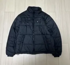 アディダスオリジナルス 中綿 ジャケットS相当 ブラック 短丈 古着 ストリート