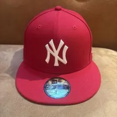 New Era 59FIFTY レッドキャップ　7 1/2