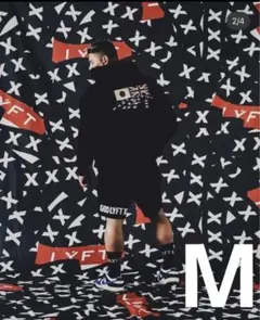 【未使用】人気のlyft #フーディ #Mサイズ #ブラック