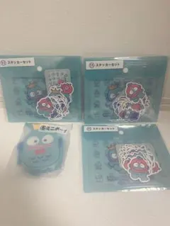 ハンギョドン　40th Anniversary ステッカーセット　ミニポーチ