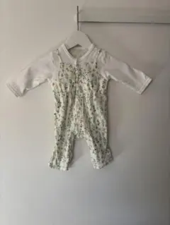 花柄ロンパース 60-70cm