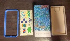 Google Pixel10a Isai Blue 空箱ヘラルボニーコラボセットのサムネイル