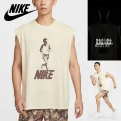 新品 ナイキ ノースリーブ ランニング トップ ゴツナイキ L