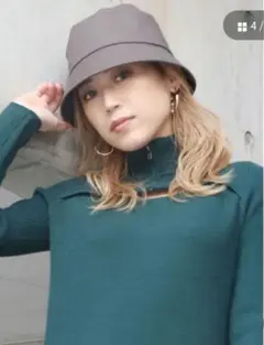 MURUA コンパクトバケットハット　Brownのサムネイル