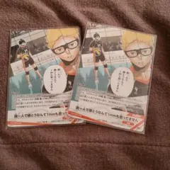 ハイキュー!!バボカ　月島 蛍　山口 忠