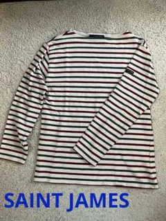 SAINT JAMES ストライプ 長袖Tシャツ