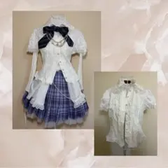即日発送可】 カジュアルロリータ ブラウンカーディガン 姫カジ y2k