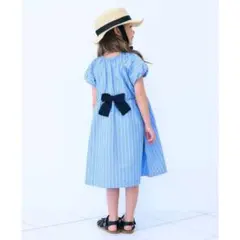 アプレクール　バックリボン　ヒロインワンピ　140