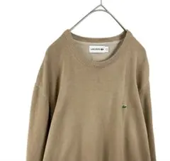 LACOSTE ラコステ ニット　ベージュ