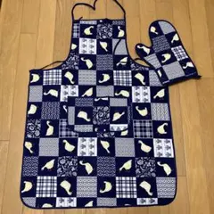 エプロンとミトンのセット