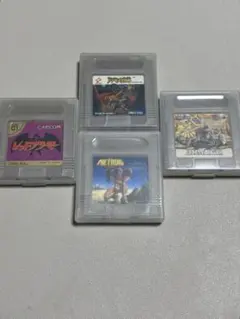 ゲームボーイ ソフト4本セット　箱説なし　ドラキュラ伝説、メトロイド２他