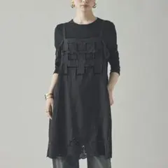 Curensology(カレンソロジー)/カットワーククロスブラウス