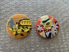 ジブリ　缶バッジ　２個セット