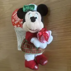 ディズニークリスマス2017 ミニーぬいぐるみバッジ