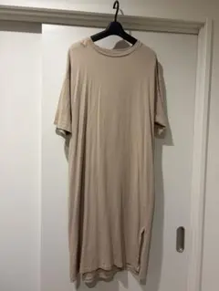 WEGO STANDARD ベージュ カットソーワンピース