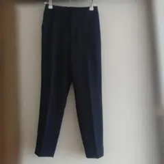 インディヴィ　ネイビー テーパード　 パンツ