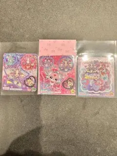 3枚セット 名探偵プリキュア 丸美屋 シール