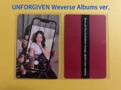 LE SSERAFIM UNFORGIVEN 赤 トレカ サクラ