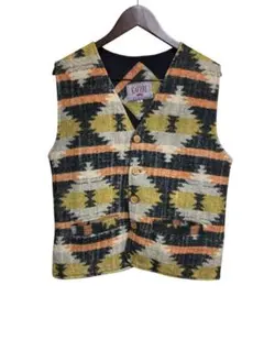 PAUL ROPP☆未使用 タグ 総柄シルクベスト 4 マルチカラー ジレ - メルカリ