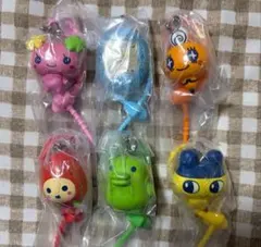【新品】たまごっち　カラフルマルチチャーム　全6種類　コンプリートセット